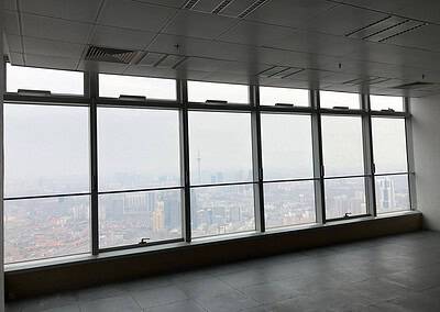 Façade panoramique avec impostes – exemple de projet, Chine